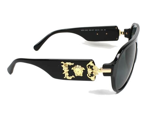 Versace VE4323 GB1/87 Sunglasses in Black